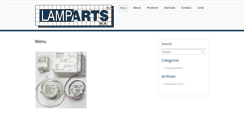 Desktop Screenshot of lamparts.com.au